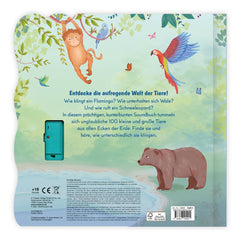 Trötsch Verlag - Livres - Mon Grand Livre Sonore - Sons des Animaux - 3 Ans+ - Éducatif