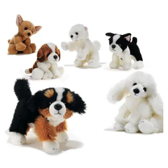 Plush & Co - Chiens en peluche 26 cm - Animaux en peluche - Sélection aléatoire