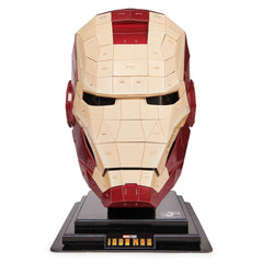 Kit de modèle de puzzle 3D Marvel Iron Man 4D avec support, 96 pièces, jouet de construction