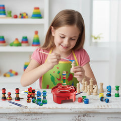 4M - KidzLabs Gamemaker Chess Designer Kit - Arts & Crafts