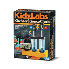 4M - KidzLabs Science de Cuisine Horloge Jouets Éducatifs