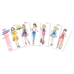 4M - KidzMaker Mon Portfolio de Design - Arts & Crafts - 5+ - Studio de Mode - 4M04720