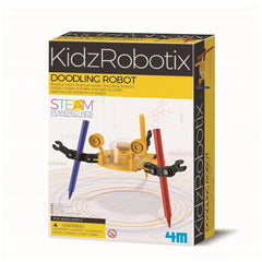 4M - KidzRobotix Robot à Doodling - Jouets Robotiques