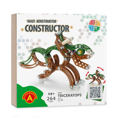 Alexander - Ensemble de construction - Tricératops - 8 ans - Aventure STEM
