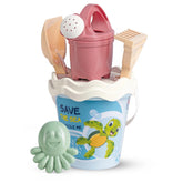 Androni - Recyclace Save the Ocean Pastel Sand Set - 6 Pcs Sustainable Beach Kit with Watering Can - Age +10M - Beach & Sand Toys