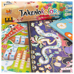 Asmodee - Takenokolor - Jeux de société - 8+ - STR8345 - Édition italienne