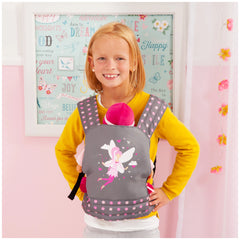 BAYER DESIGN - Porte-poupée Gris Rose - Figurines de jouets pour poupées