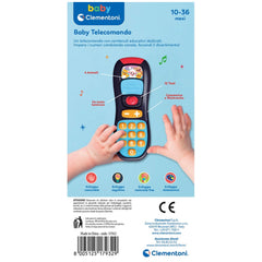 Baby Clementoni - Baby Telecomando Baby Activity Toys - Italian Edition