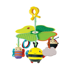 Baby Clementoni - Mobile de voyage facile pour bébé et jouets d'activité