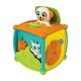 Clementoni Bébé - Cube d'Activités Peekaboo Jouets d'Activité pour Bébé