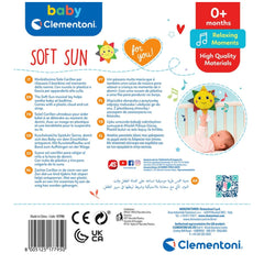 Baby Clementoni - Animaux en peluche Carillon Doux Soleil