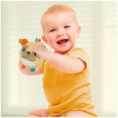 Baby Clementoni - Peluches Amis Animaux Squeeze And Roll