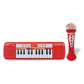 Bontempi - ensemble de clavier électronique 24 touches et microphone - Instruments de musique éducatifs - 3+ ans