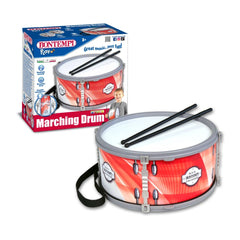 Bontempi - Marching drum with double membrane shoulder strap and sticks - Educational Musical Instruments - Age +3 - 54005235