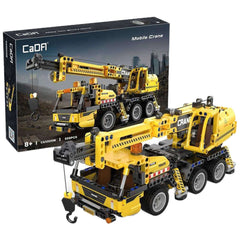 CaDA - Camion Grue Mobile - Jouets de Construction