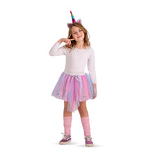Carnival Toys - Enchanting Unicorn Dress Up Set For Girls - Skirt And Headband - Pretend Professions And Role Playing