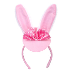 Carnival Toys - Jeux d'imitation - Serre-tête oreilles de lapin - Rose - 14 Ans+