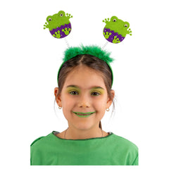 Carnival Toys - Jeux d'imitation - Serre-tête grenouille - Vert - 3 Ans+