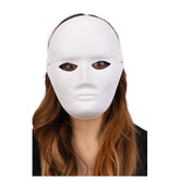 Carnival Toys - Pretend Professions - Large Paintable Face Mask - White - 6+ Years - DIY Creativity