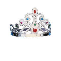 Carnival Toys - Silver Crown For Kids Role Playing Fun And Imaginative Dress Up - Pretend Professions And Role Playing