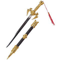 Carnival Toys - Sword And Scabbard With Gold Decorations For Imaginative Play - Pretend Professions And Role Playing