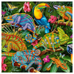 CherryPazzi - Amazing Chameleons - 2000 Pcs Puzzle Age: +14 - CRP50101
