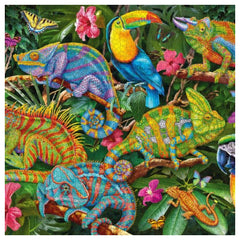 CherryPazzi - Amazing Chameleons - 2000 Pcs Puzzle Age: +14 - CRP50101