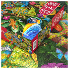CherryPazzi - Amazing Chameleons - 2000 Pcs Puzzle Age: +14 - CRP50101
