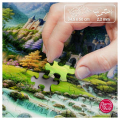 CherryPazzi - Fairy Castle - 500 Pcs Puzzle Age: +12 - CRP20111