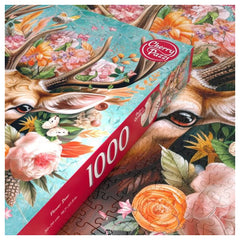 CherryPazzi - Flower Deer - 1000 Pcs Puzzle Age: +14 - CRP30752