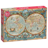 CherryPazzi - Great Discoveries World Map - 2000 Pcs Puzzle Age: +14 - CRP50125