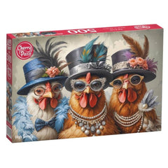 CherryPazzi - High Society - 500 Pcs Puzzle Age: +12 - CRP20241