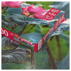 CherryPazzi - Pink Lotus Flowers - 500 Pcs Puzzle Age: +12 - CRP20012