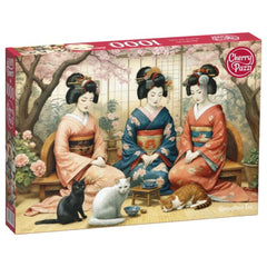 CherryPazzi - Springtime Tea - 1000 Pcs Puzzle Age: +14 - CRP31407
