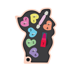 Clementoni Crazy Chic - Ensemble de jeu Lovely Make Up Fawn