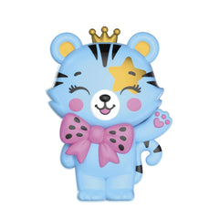 Clementoni Crazy Chic - Roar & Shine Make-Up Set for Kids Ages 6 Years+ - Kawaii Tiger-Themed Travel Cosmetic Palette with Eyeshadows, Lipstick and Applicator
