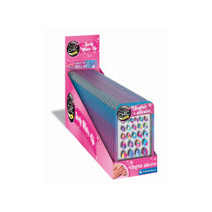 Clementoni - Crazy Chic Ongles Autocollants Brillants - Maquillage