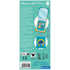 Clementoni - Disney-Stitch-Flip-Phone - Baby-Activity-Toys