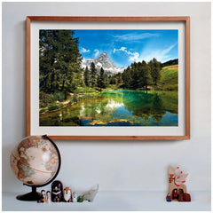 Clementoni Collection de Haute Qualité - Puzzle de 1500 Pcs Blue Lake