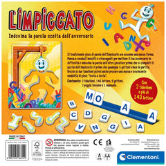 Clementoni - Jeu de société Impiccato - Édition italienne