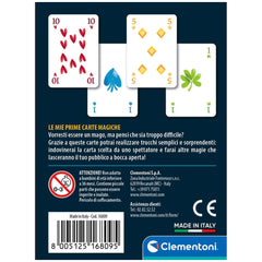 Clementoni - Le Mie Prime Carte Magiche Jeux de Cartes - Édition Italienne