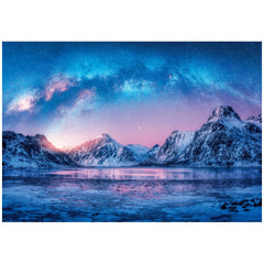 Clementoni Paix - Puzzles 500 pièces bleu clair