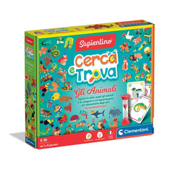 Clementoni - Sapientino Cercatrova - Gli Animali - Educational Toys Age: +5 - 27616700 - Italian Edition