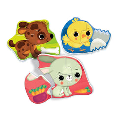 Clementoni - Sapientino-Montessori-Cuccioli-à-la-Ferme-Jouets-Éducatifs