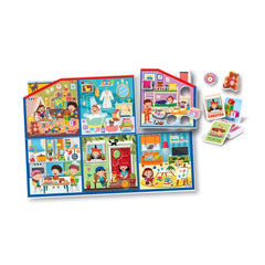 Clementoni - Sapientino - Montessori-La-Grande-Casa - Jouets Éducatifs