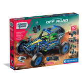 Clementoni Scienza E Gioco Build - Mechanics Build 10 Models - Off Road Construction Set Toys