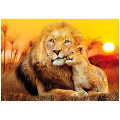 Clementoni Super Color - Étreinte Inattendue Puzzle de 180 Pièces