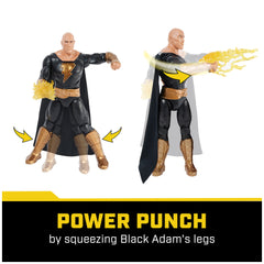Figurine d'action Black Adam de DC Comics avec sons 30 cm