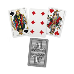 Dal Negro - Jeux de cartes - Cartes à jouer italiennes Genovesi - 100% plastique - 14 Ans+