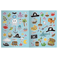 Dami Editore - Attività, Tatuaggi e Sticker - Pirati - Books Age +3 - DME58188A - Italian Edition